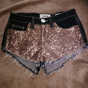 Daytrip sequin shorts